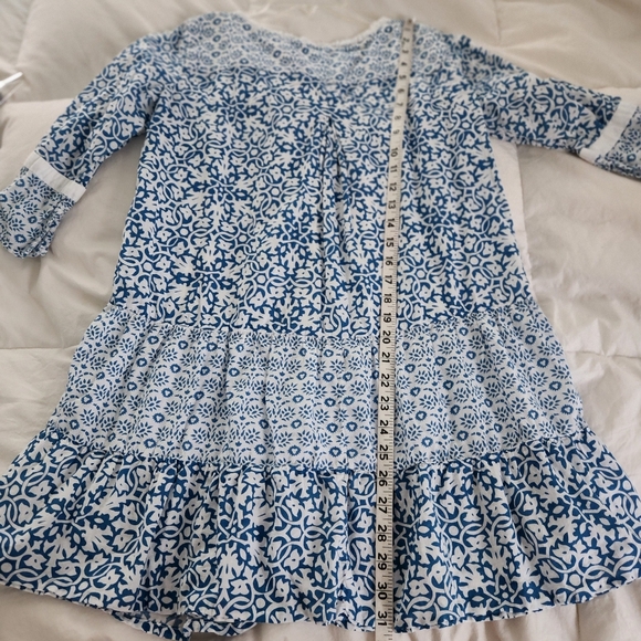 max mara weekend dress / Coverup Beach 100% Cotton US Size 4 small - Picture 8 of 9